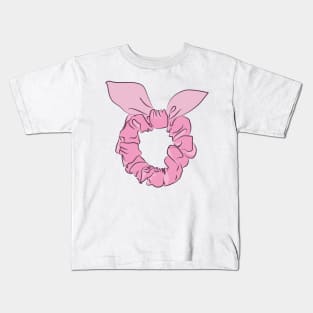 cute hair scrunchie Kids T-Shirt